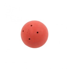 Pallone sonoro per ipovedenti, realizzato in gomma con campanelli. Diametro cm. 11,5, peso gr.475